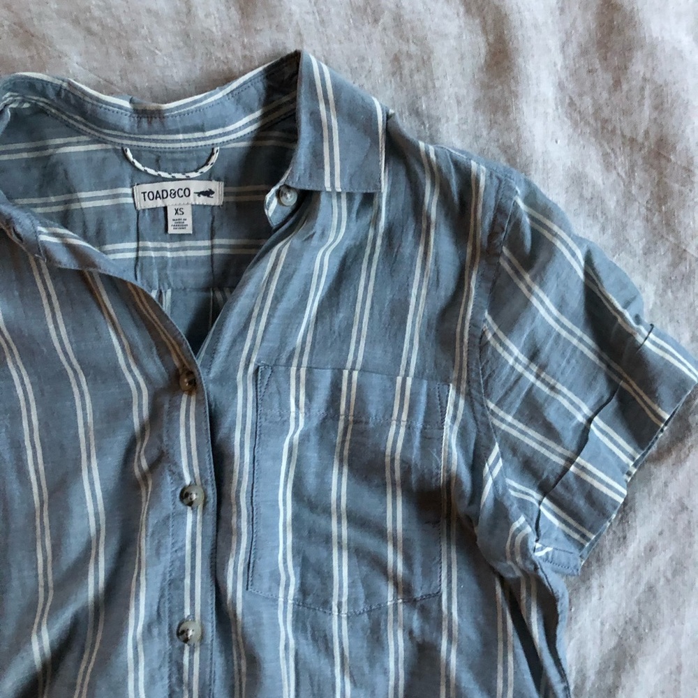 Toad & Co Airbrush SS Tee XS